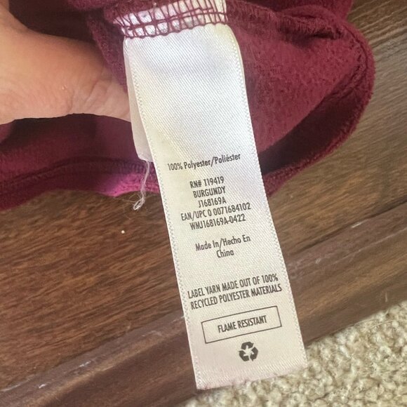 Justice x Stranger Things Hawkins Tigers Pajama Set Girls XL 16/18 - Picture 6 of 6